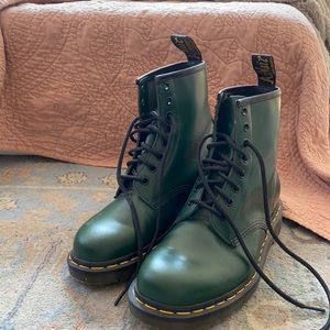 Doc martens green 1460 original boots